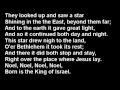 The First Noel   Mario Lanza with Lyrics