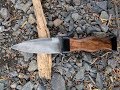 Knife Build.  The Scottish Sgian-Dubh
