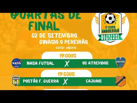 I Copa Taboleiro De Futsal Nasa TG 2 X 5 Atrevidos De Martins