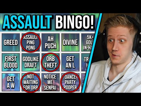 Can I Beat The Assault Bingo Challenge In SMITE?!