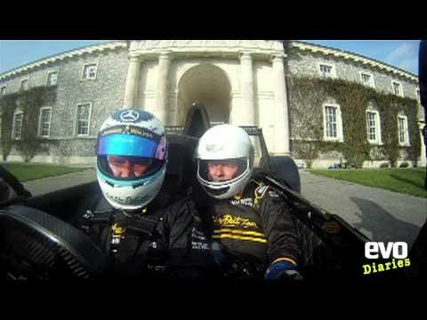 Caparo T1 passenger ride with Mika Hakkinen - evo Magazine