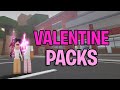 Da Hood Valentines 2024 Skin Pack Showcase! 💞