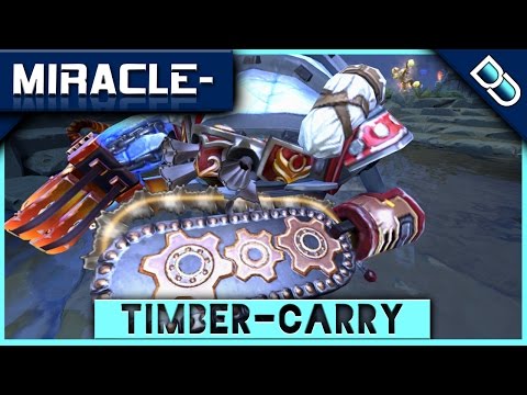 Miracle- Timbersaw ✪ 9000+ CARRY Game ✪ DOTA2