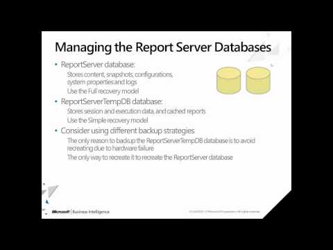 SSRS Part 6 - Administering Reporting Services.mp4