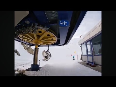 Risalita integrale seggiovia Agamatic “Patascoss” Madonna di Campiglio, (TN)