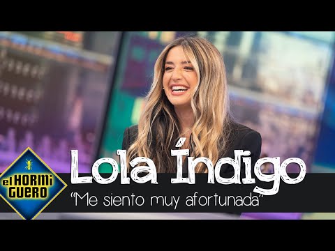 Lola Índigo rompe a llorar: "Me siento muy afortunada" - El Hormiguero