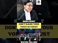 Don T Raise Your Voice In Court Judge Highcourt Advocate Status