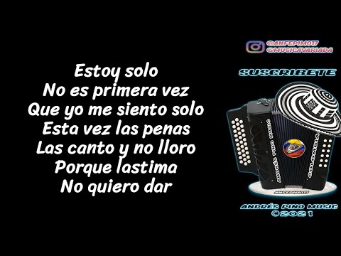 Estoy Solo - Jorge Celedon | Letra | Andres Pino Music