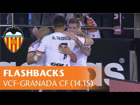 FLASHBACK VALENCIA CF: ALL GOALS AGAINST GRANADA CF | SEASON 14 .15