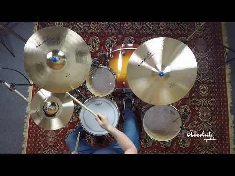 18" Absolute Cymbals Brilliant Medium Thin Crash - 1406 grams