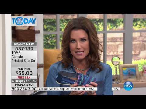 HSN | HSN Today: TOMS Shoes 03.27.2017 - 07 AM