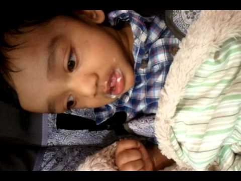 vihaan njoyin icecream