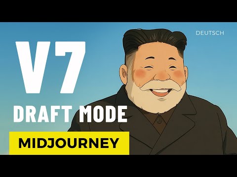 Midjourney V7 Draft Mode EINFACH ERKLÄRT – in nur 4 Minuten! (Update 2025)