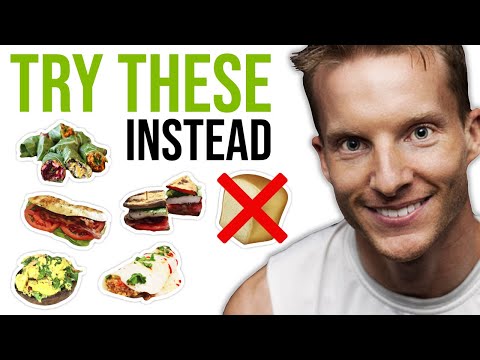 9 Best Bread Substitutes For Sandwiches ❌🍞 (PALEO AND KETO) | LiveLeanTV