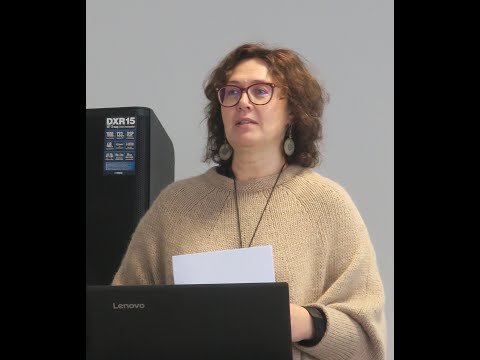 Rašytoja Gina Viliūnė IV-jame Sofijos Tyzenhauzaitės rašytojų sąskrydyje Rokiškyje.