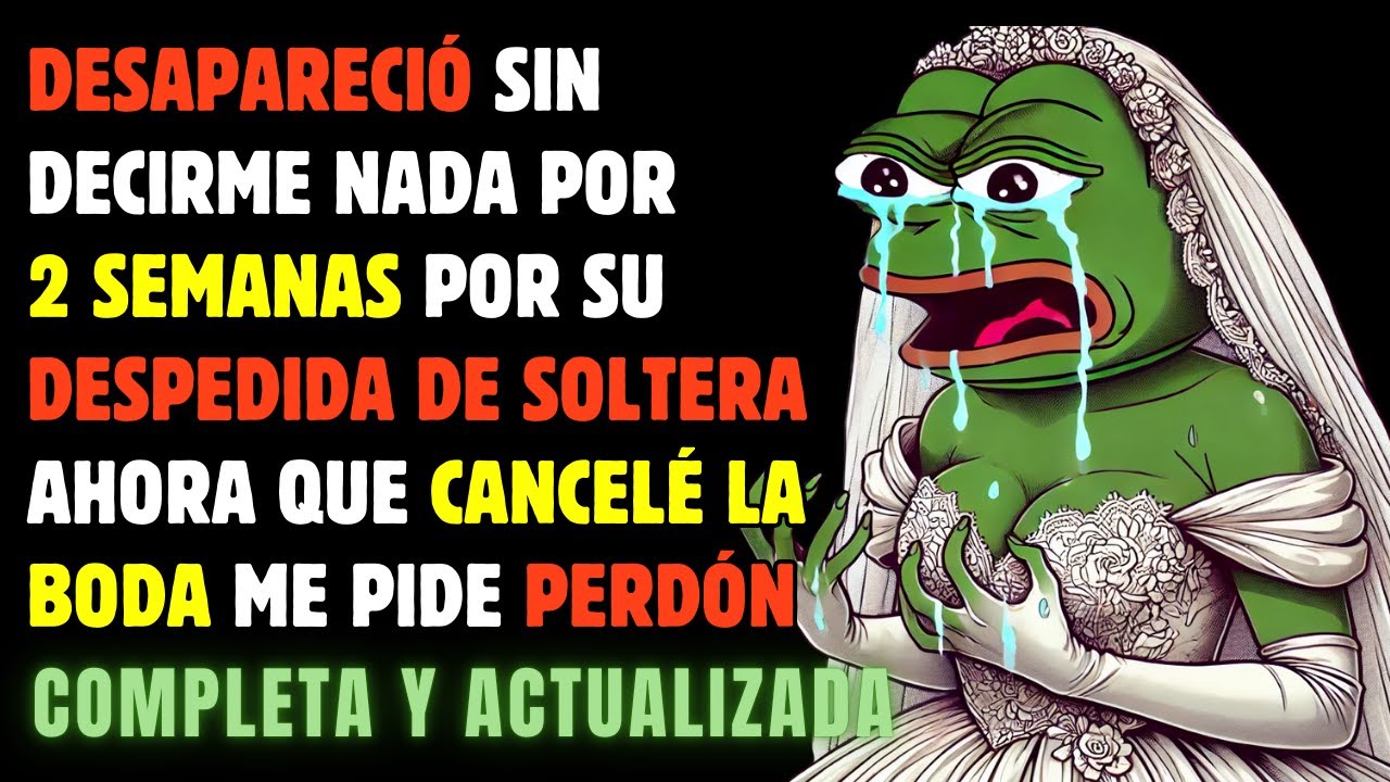 Mi PROMETIDA hizo su DESPEDIDA de SOLTERA durante 2 semanas. CANCELÉ la boda y ella pide PERDON