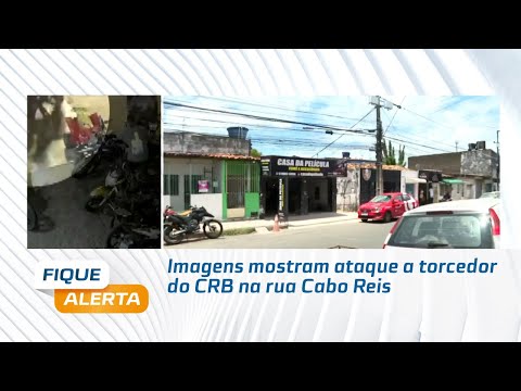 Images show attack on CRB fan on Cabo Reis street.