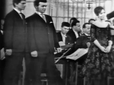 Ирина Бржевская, Иосиф Кобзон и Виктор Кохно "Геологи" 1962 год