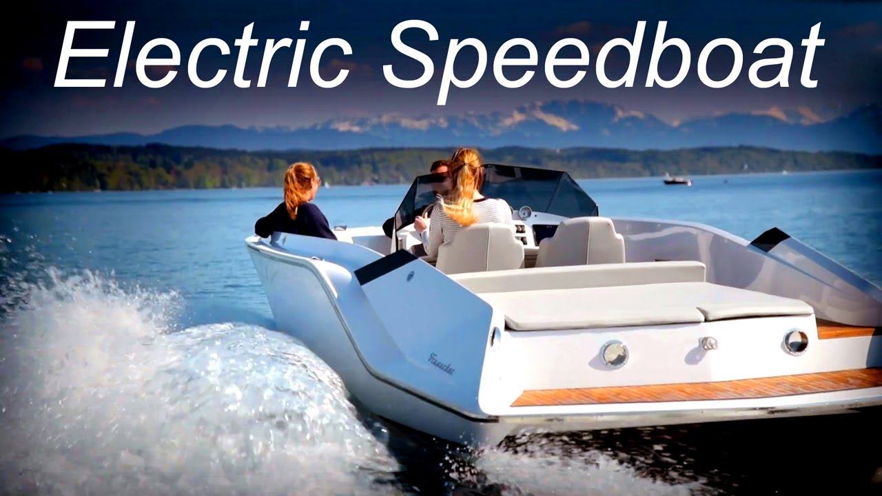 Frauscher 740 Mirage Air Electric Speedboat with Torqeedo Deep Blue Motor