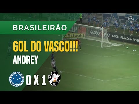 GOL (ANDREY) - CRUZEIRO X VASCO - 06/06 - BRASILEIRÃO 2018