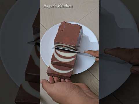 Only 3 Ingredients Easy to Make Simple and Delicious Recipe Chocolate Milk Pudding #Shorts #Pudding