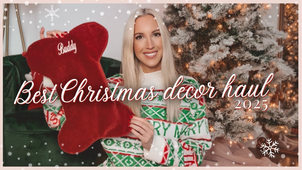 I Found the BEST Christmas Decor 2025 🎄 Collected Christmas decor Haul