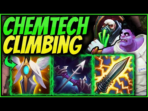 ABUSE the S-TIER Chemtech🧪 Bruiser💪COMP | How to Win Games with Chemtech Bruiser - Teamfight Tactics
