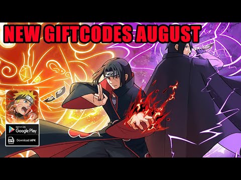 Nindo Fire Will & 3 New Giftcodes August - Naruto RPG Free All 25 LR Android Game