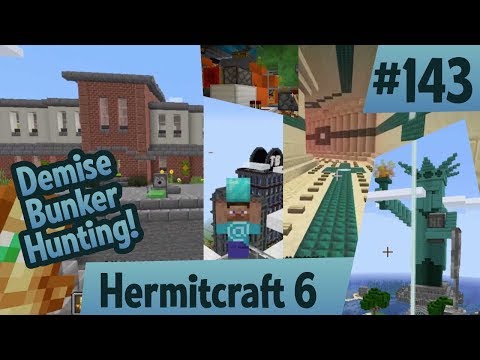 Demise Bunker Hunting! — Hermitcraft 6 ep 143