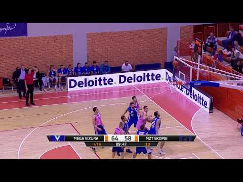 ABA Liga 2014/15, Round 01 match: Mega Vizura - MZT Skopje Aerodrom