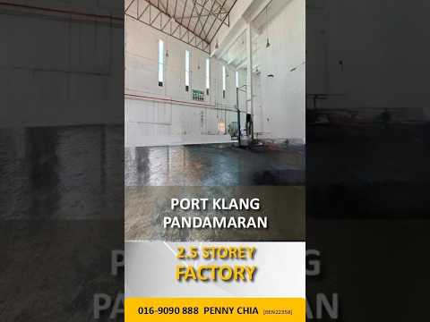 Kilang Terpisah untuk Dijual di Taman Perindustrian Pandamaran (Pelabuhan Klang) - Penny Chia - PropertyGuru.com.my