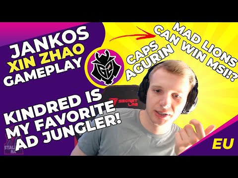 G2 Jankos Talks - Kindred My Favorite AD Jungler! 😍 Thoughts On Mad Lions? | ft. Caps and Agurin