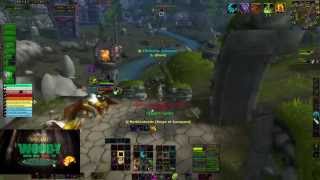 WOW PVP 5.4.7--  Druid RBG Twin Peaks - Flag Carry and hold for the win
