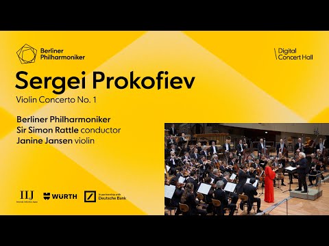 Prokofiev: Violin Concerto No. 1 / Jansen · Rattle · Berliner Philharmoniker