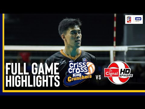 CRISS CROSS vs CIGNAL | FULL GAME HIGHLIGHTS | 2024 SPIKERS’ TURF OPEN CONFERENCE |  MAY 10, 2024