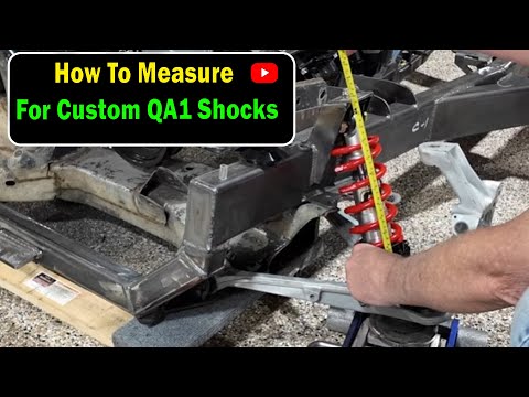 Measuring for Custom QA1 Coil Over Shocks