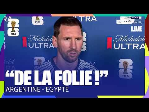 LIONEL MESSI lâche ses VÉRITÉS après la REMONTADE de l'ARGENTINE contre l'EGYPTE !