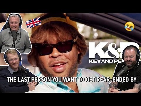 Key & Peele - The Last Person You Want to Get Rear-Ended By REACTION!! | OFFICE BLOKES REACT!!