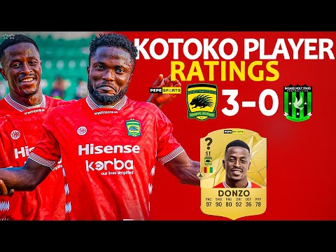 ASANTE KOTOKO🇦🇹 PLAYER RATINGS 🔥 FANTASTIC GYAU💯 FANTASTIC ALBERT AMOAH, SUPER K. OPOKU