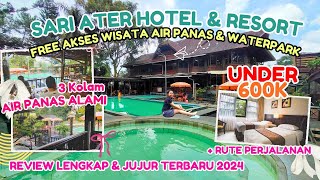 HOTEL 600RIBUAN DENGAN KOLAM AIR PANAS ALAMI, STAYCATION WORTH IT 2024 | SARI AT