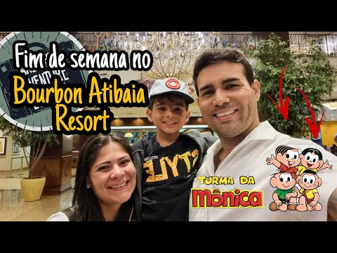 BOURBON ATIBAIA RESORT COM A TURMA DA MÔNICA