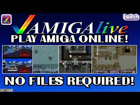 Amiga Live☆Free Amiga Retro Gaming Online  #amiga #commodoreamiga #amigagames 