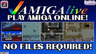 Amiga Live☆Free Amiga Retro Gaming Online  #amiga #commodoreamiga #amigagames 