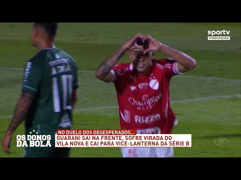 Vila Nova 2 X 1 Guarani - 07/09/2022 - Os Donos da Bola