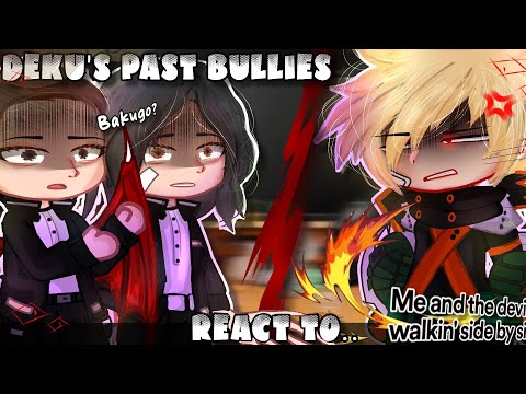 MHA DEKUS VERGANGENE MOBBINGER + BAKUGO REAGIERT AUF SEINE ZUKUNFT!