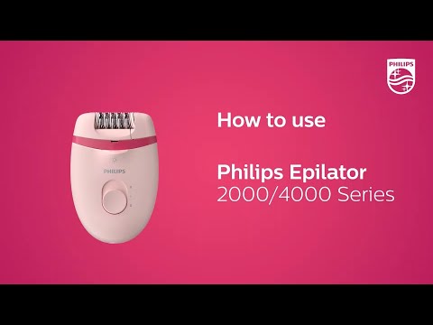 PHILIPS BRE285/00 Epiliatorius video