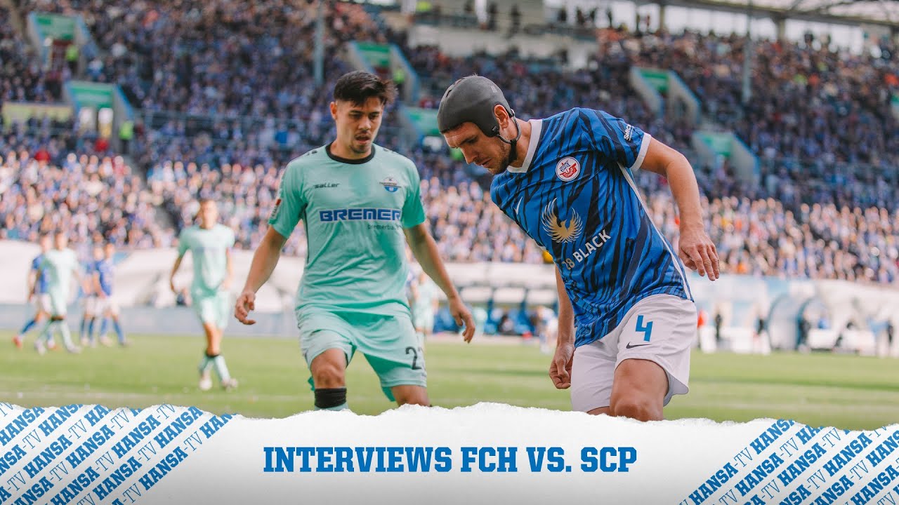 Interview nach dem Spiel gegen SC Paderborn 07
