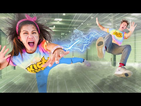 If We Get Too Close... Our Bracelets Start Shocking Us!