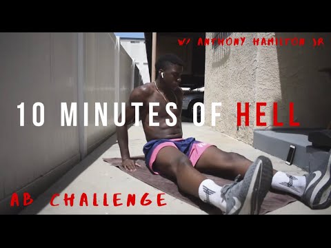 10 MINUTES OF HELL!!! AB CHALLENGE w/ Anthony Hamilton Jr