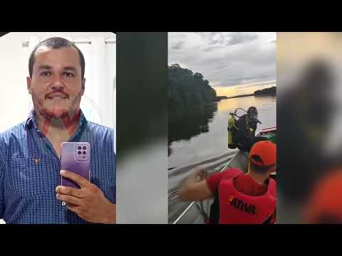 Bombeiros procuram turista desaparecido no Rio Juruena (URGENTE)